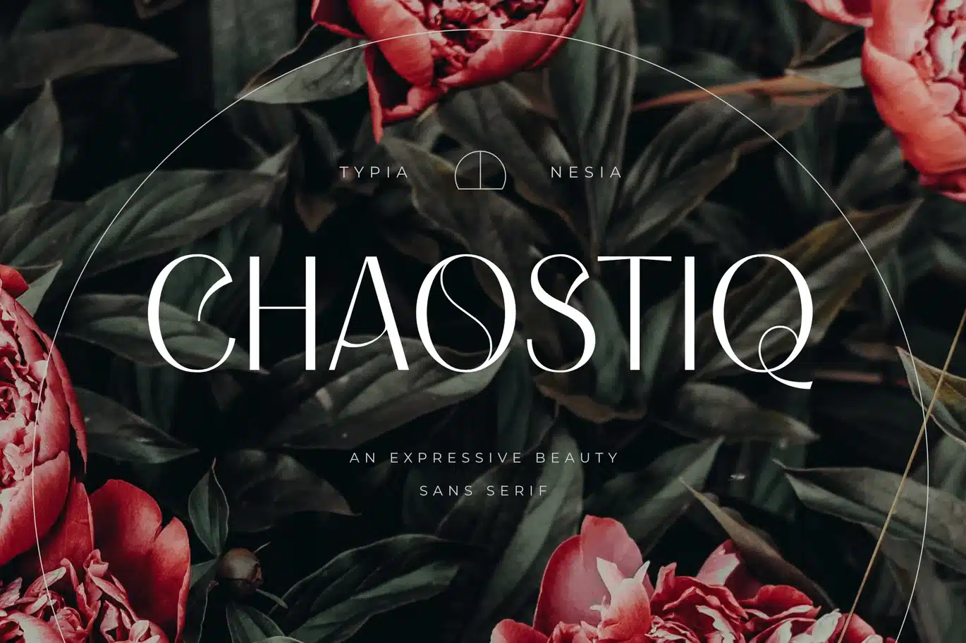 Chaostiq – Modern Sans Serif Font font preview