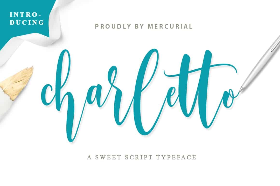 Charletto Font font preview