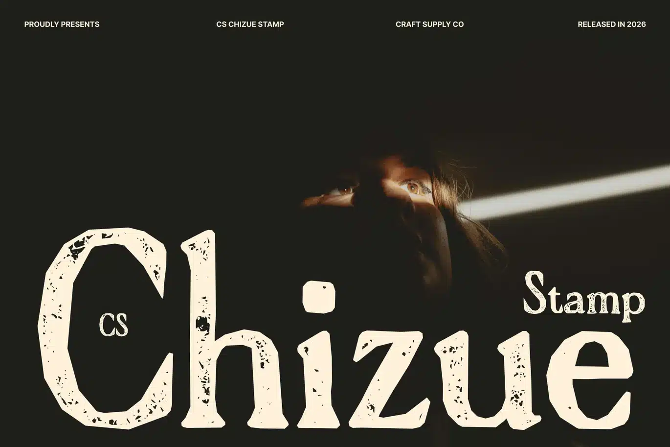 Chizue Stamp Font font preview