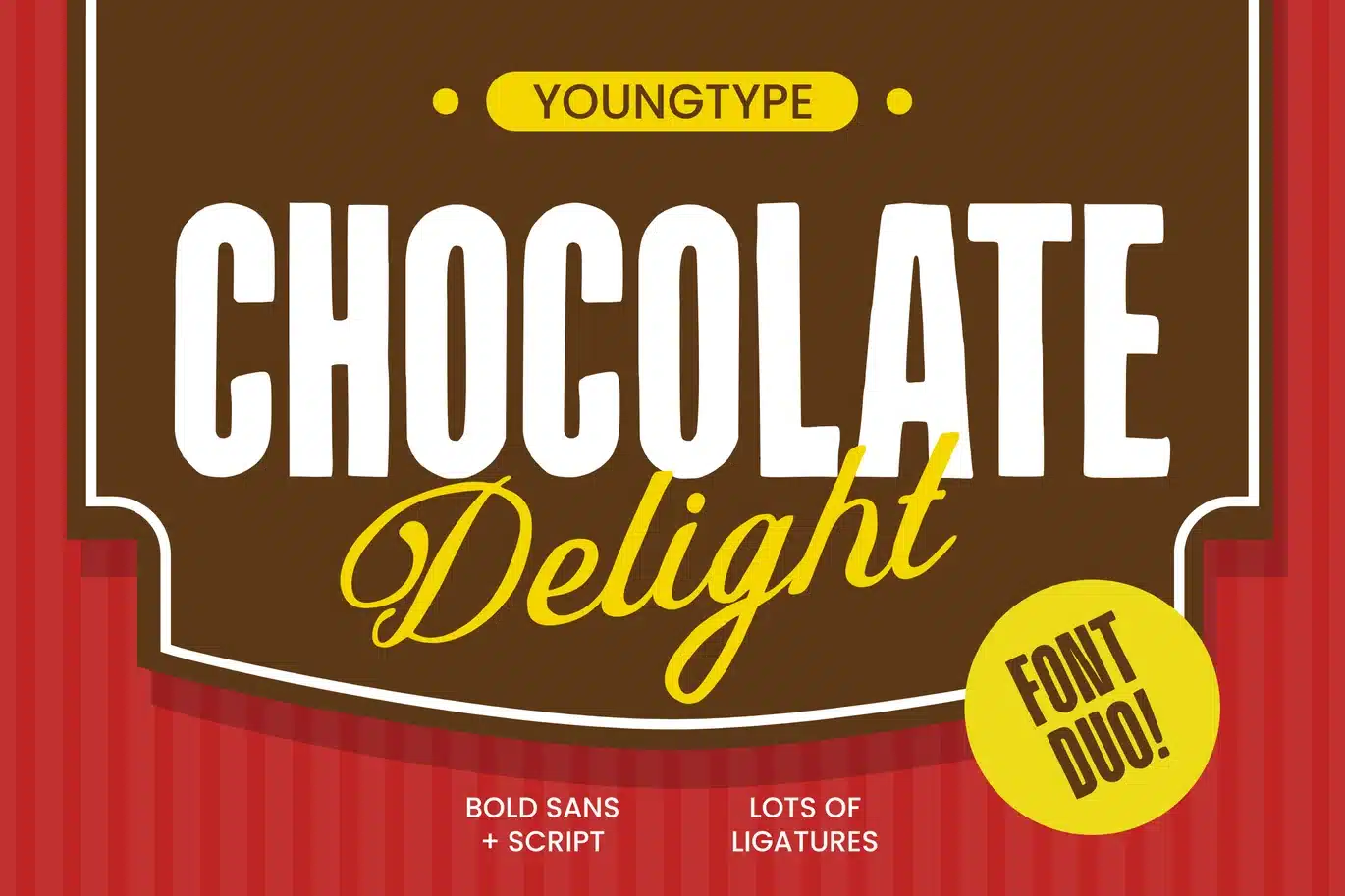 Chocolate Delight Font font preview