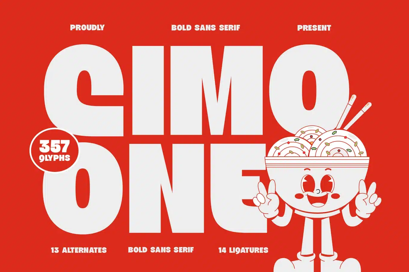 Cimo One – Bold Sans Serif Font font preview