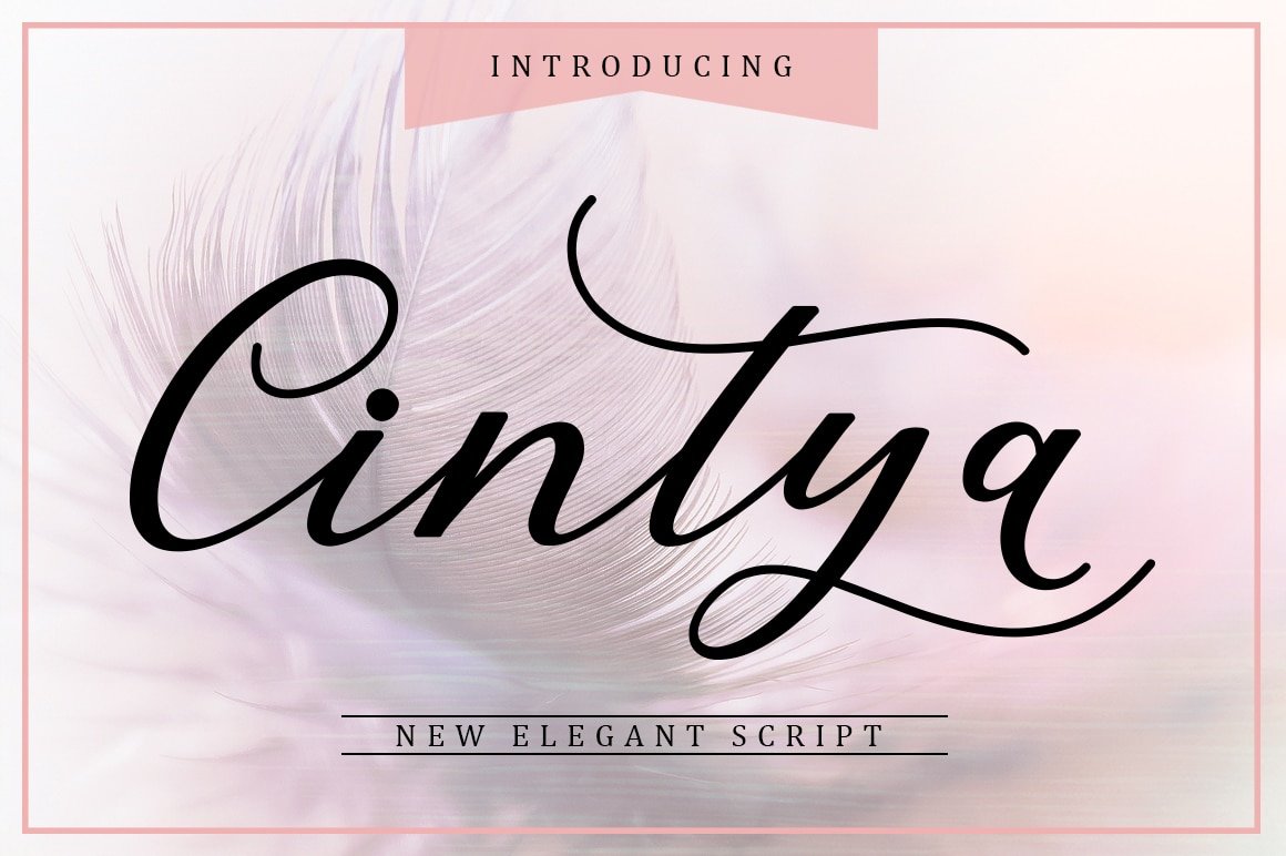 Cintya Font font preview