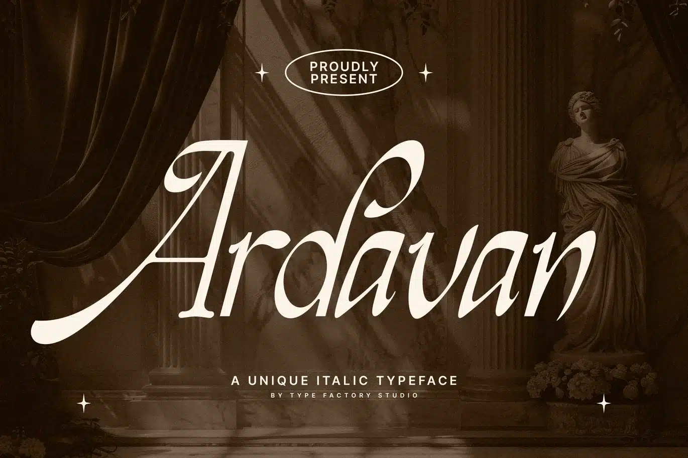 Classic Italic Serif – Ardavan Font font preview