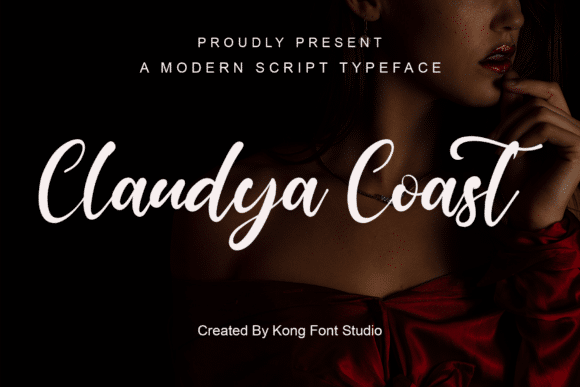Claudya Coast Font font preview