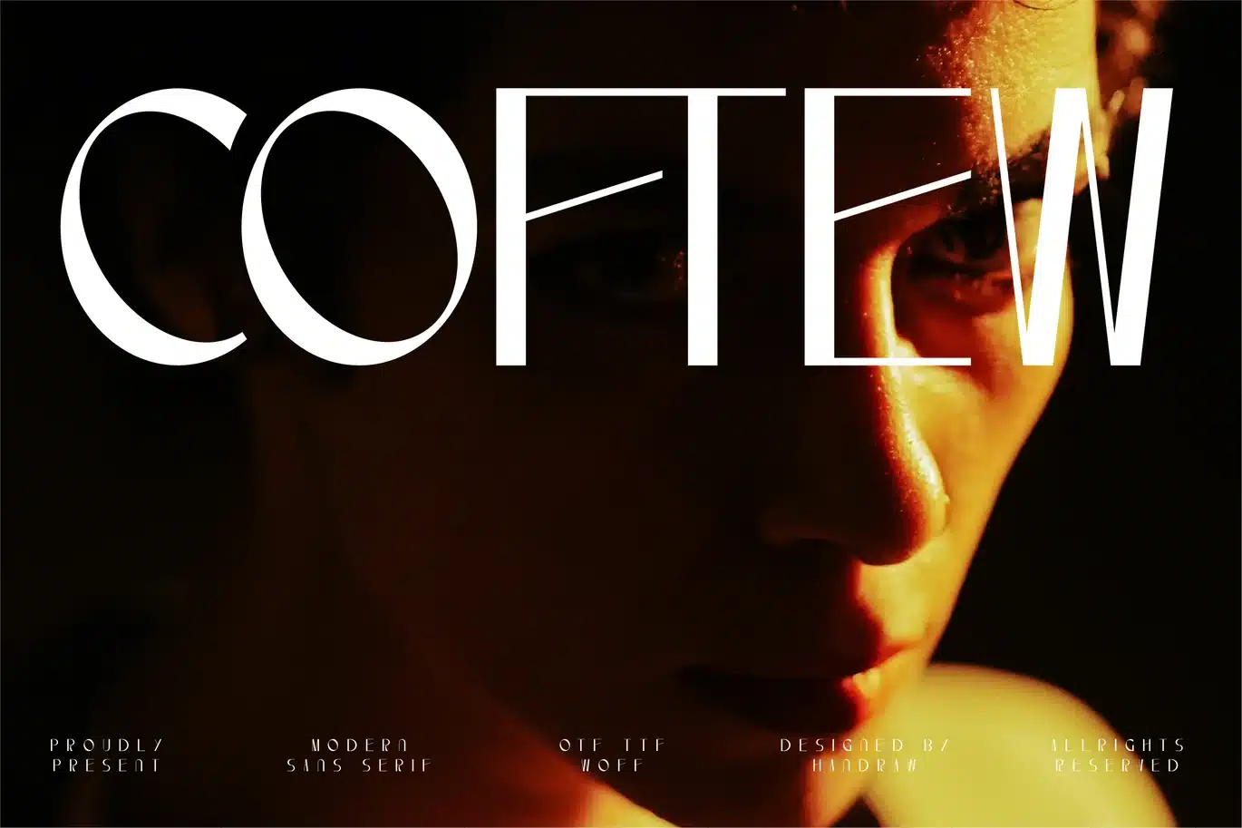 Coftew – Modern Sans Serif Font font preview