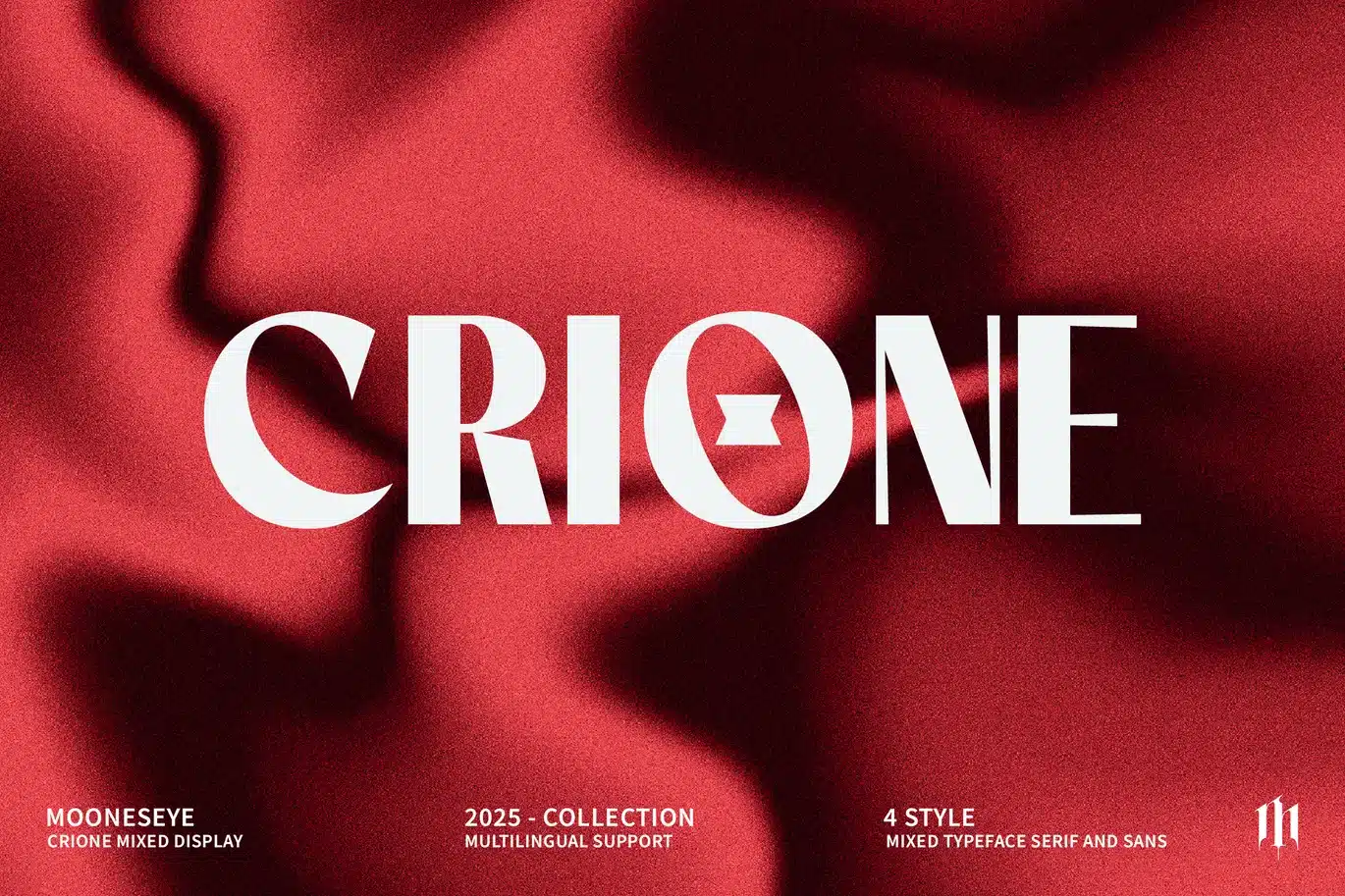 Crione Sans Serif Display Font font preview
