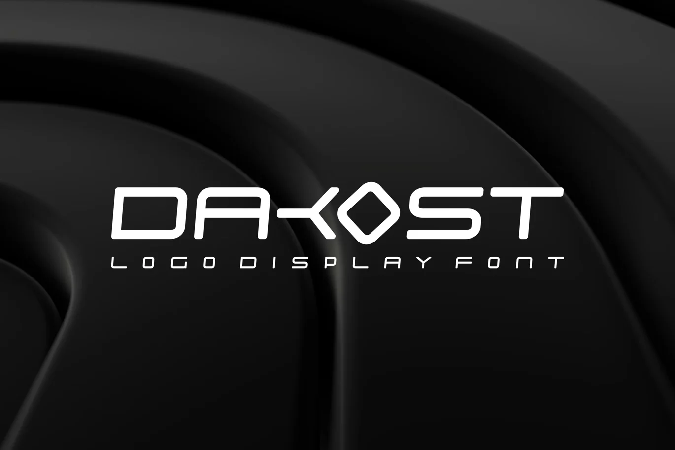 Dakost – Logo Display Font font preview