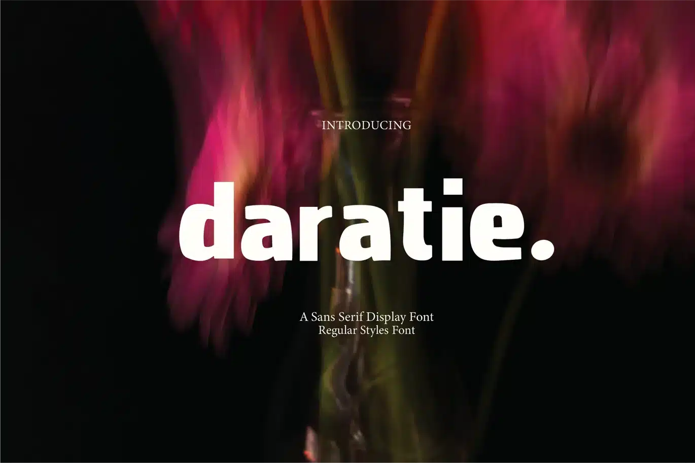 Daratie | A Sans Serif Font font preview