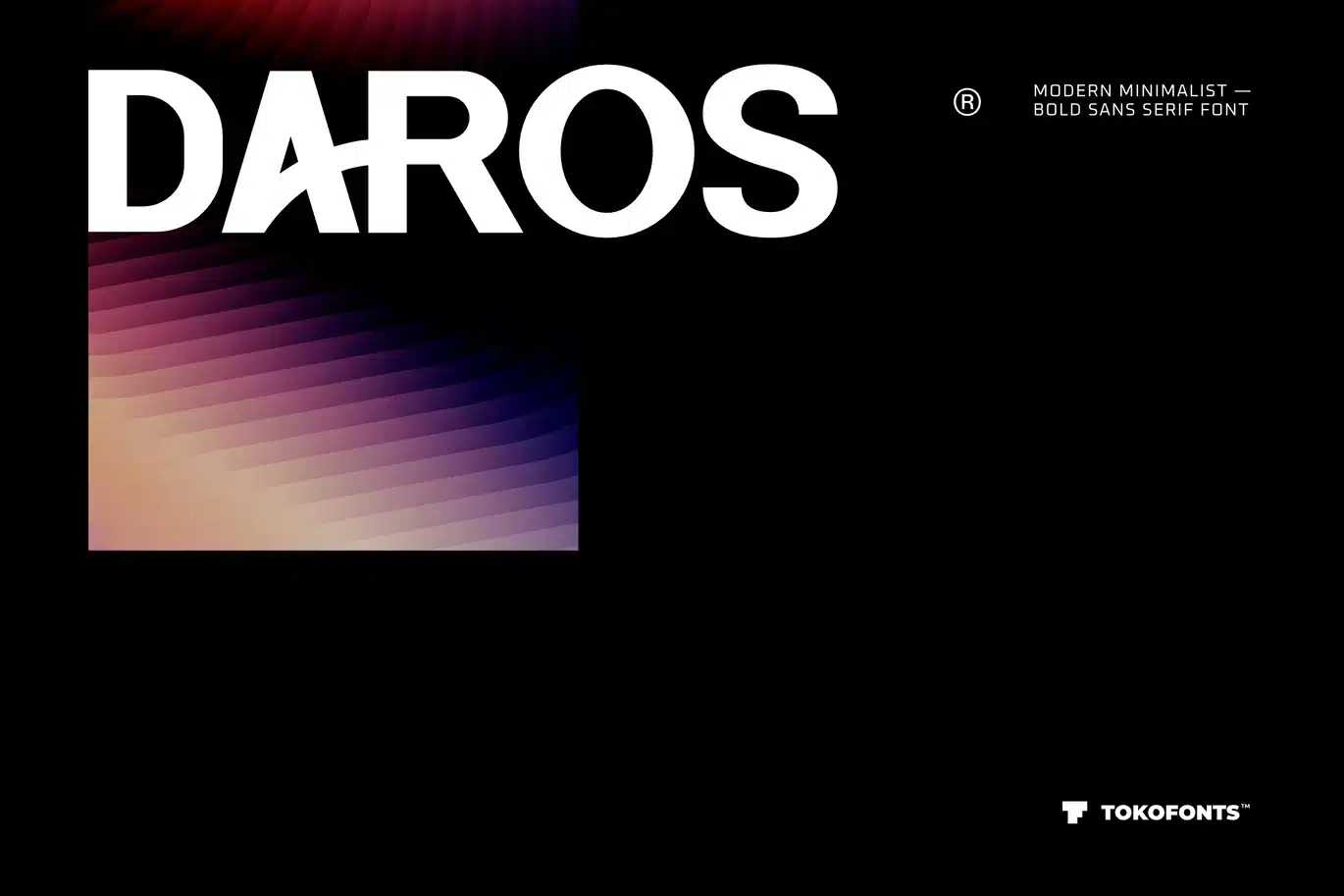 Daros – Logo Font font preview