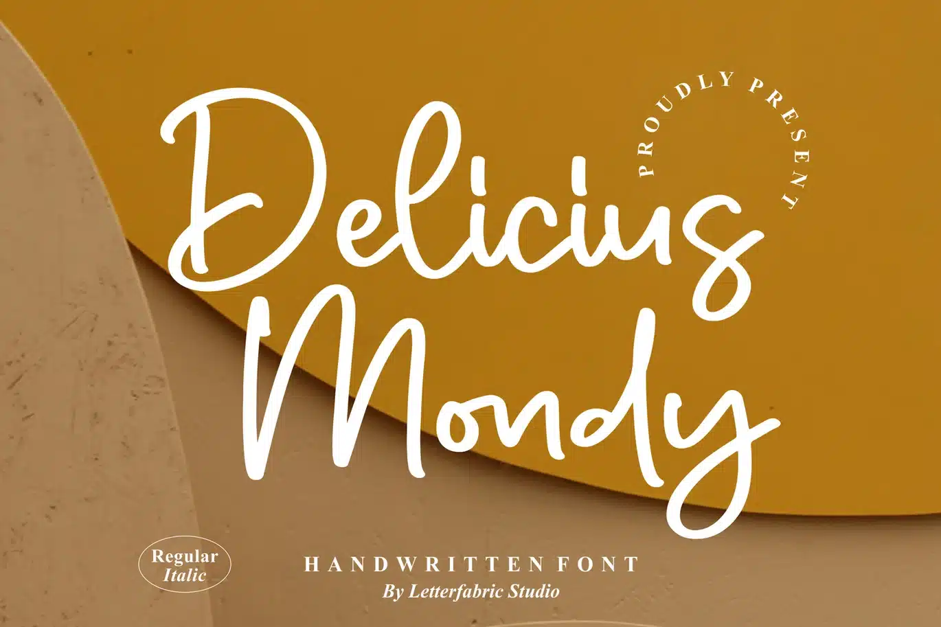 Delicius Mondy Handwritten Font font preview