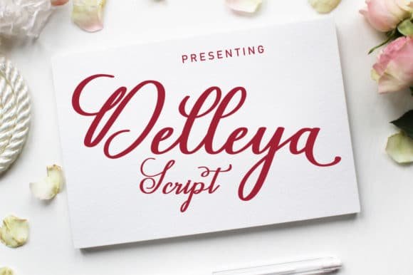 Delleya Font font preview