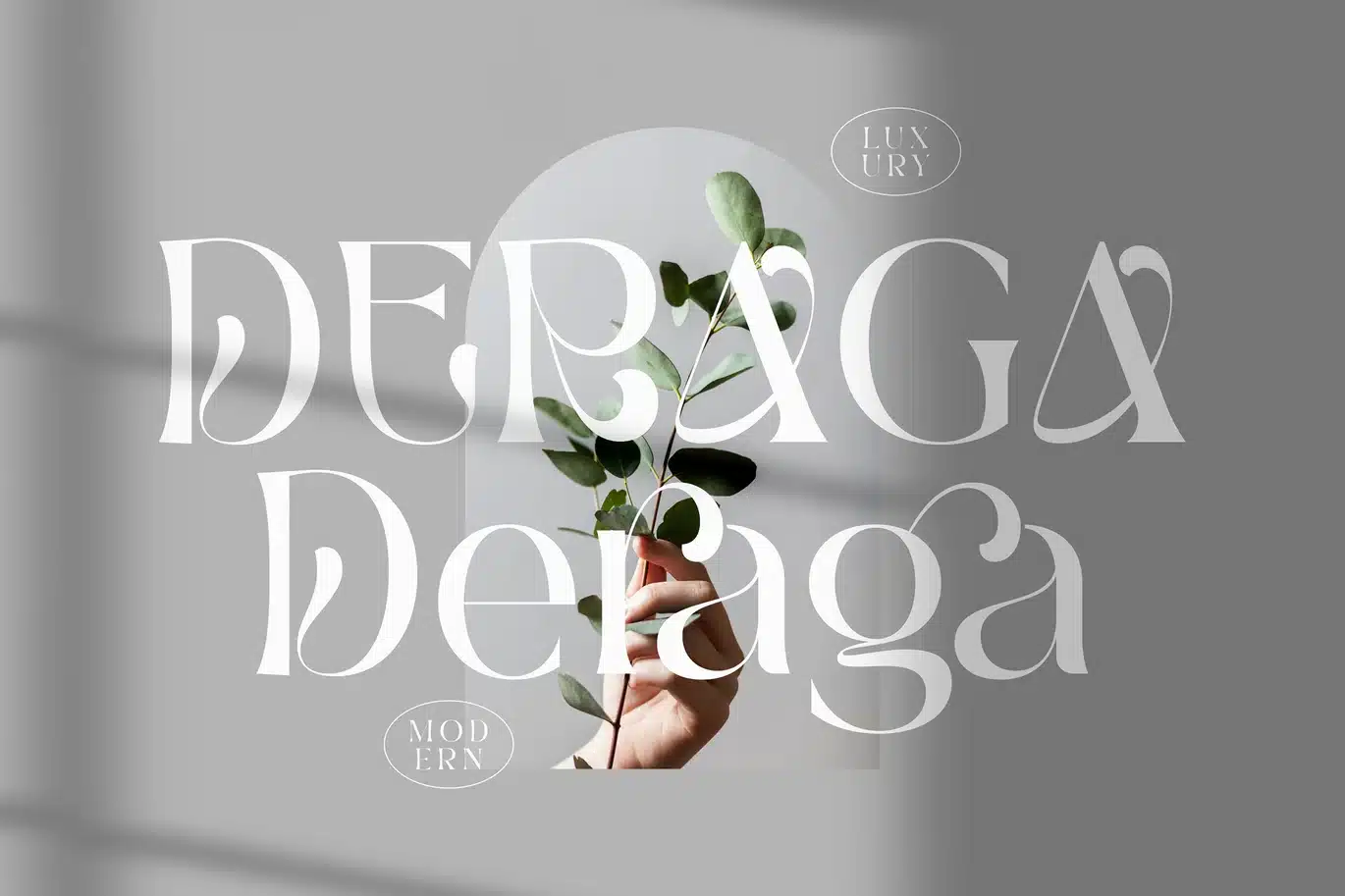 Deraga Classic Serif Font font preview