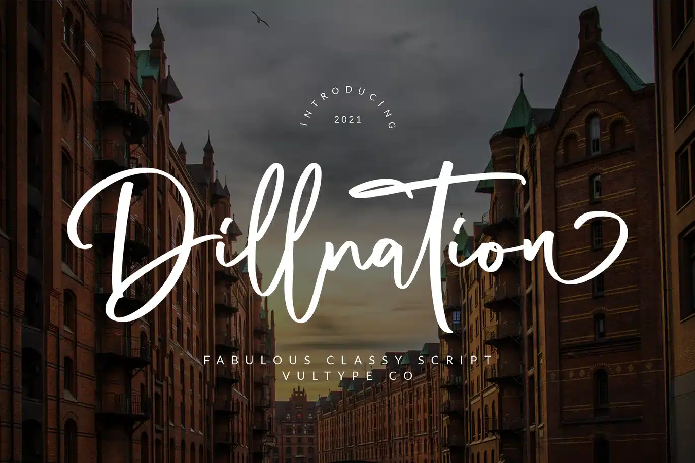 Dillnation – Elegant Signature Font font preview