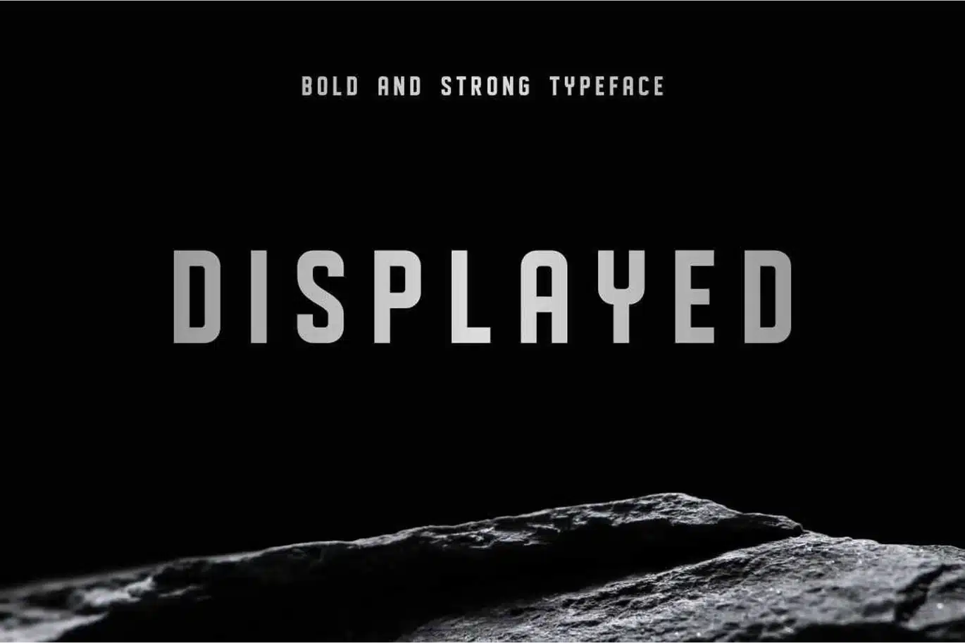 Displayed Modern Vintage Logo Tech Font font preview