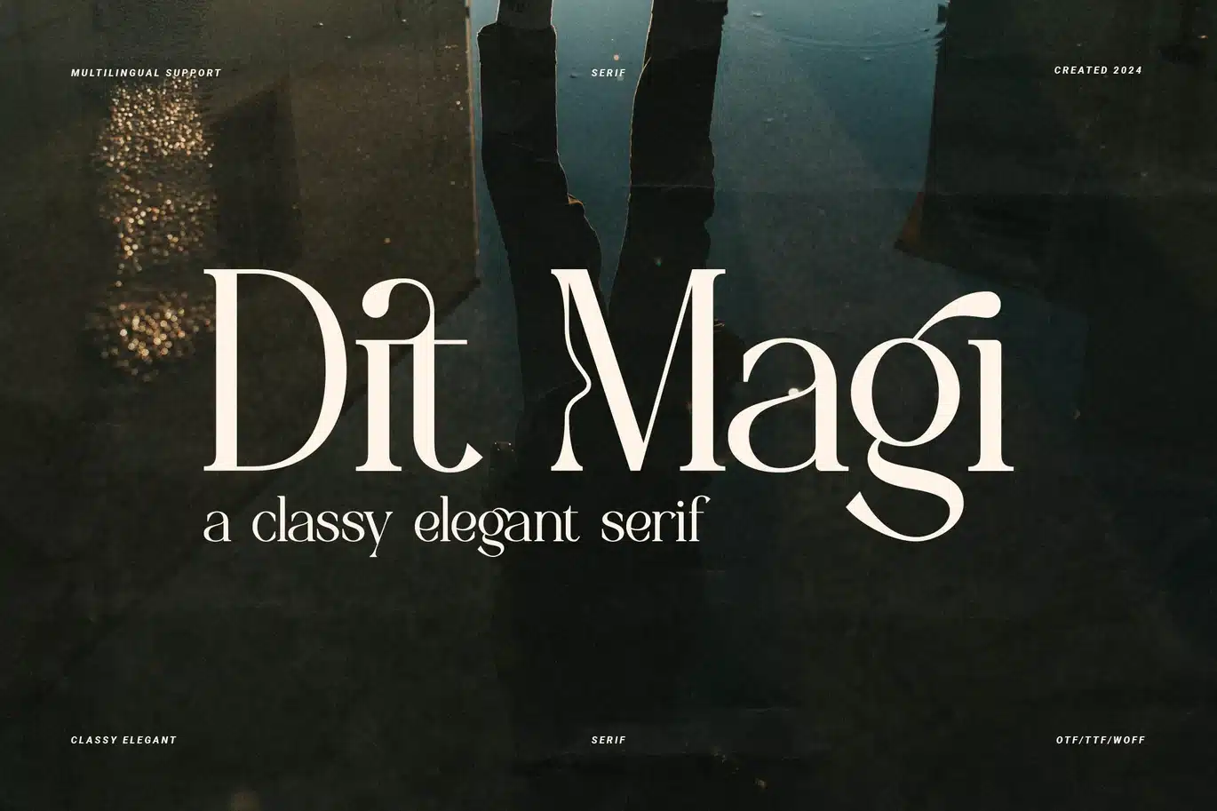 Dit Magi | Classy Elegant Serif Font font preview