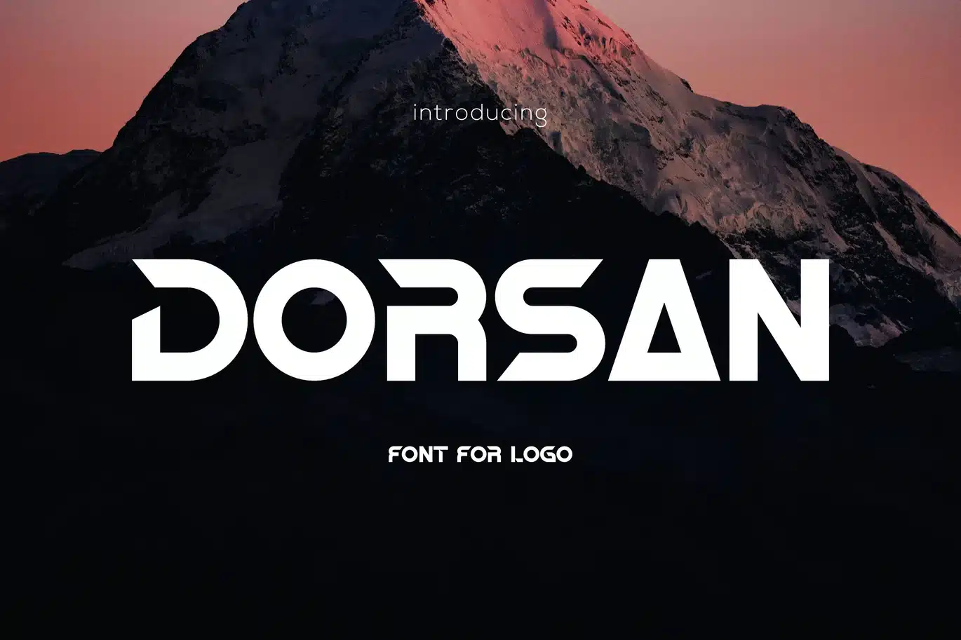 Dorsan – Sans Logo Font font preview