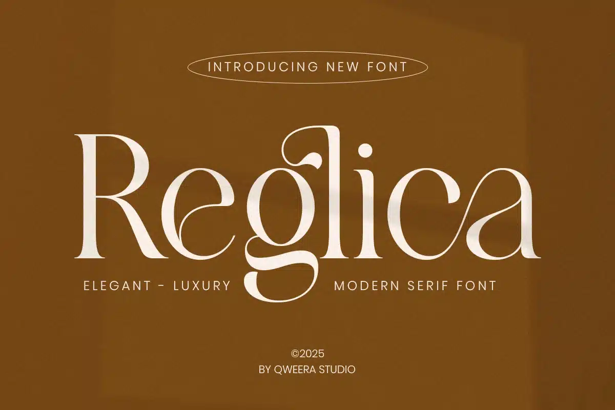 Elegant Modern Serif – Reglica Font font preview