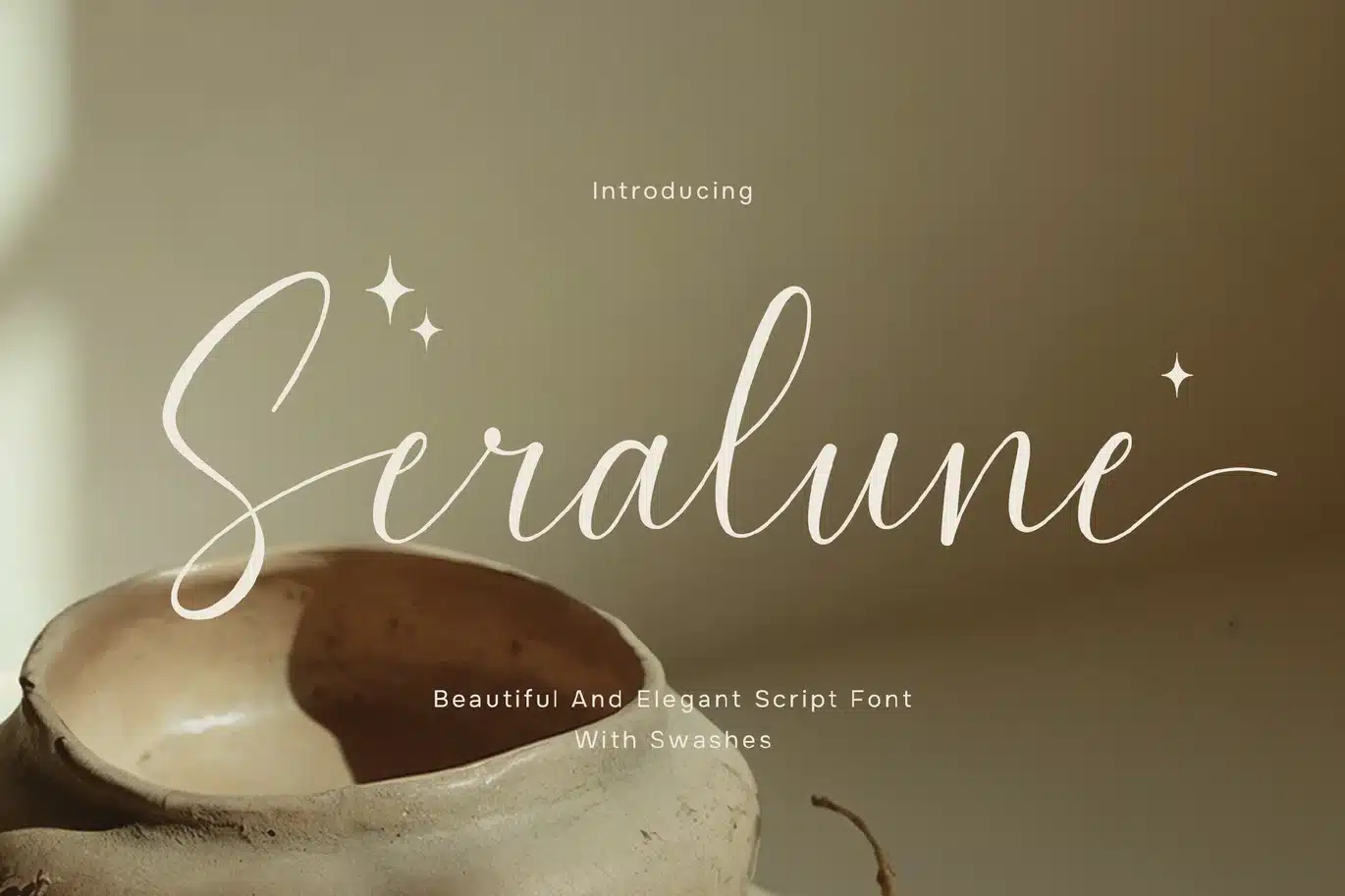 Elegant Script Font – Seralune font preview