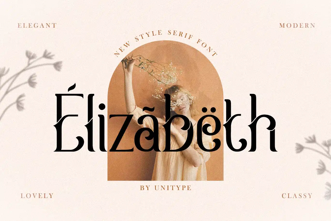 Elizabeth – Beauty Logo Font font preview