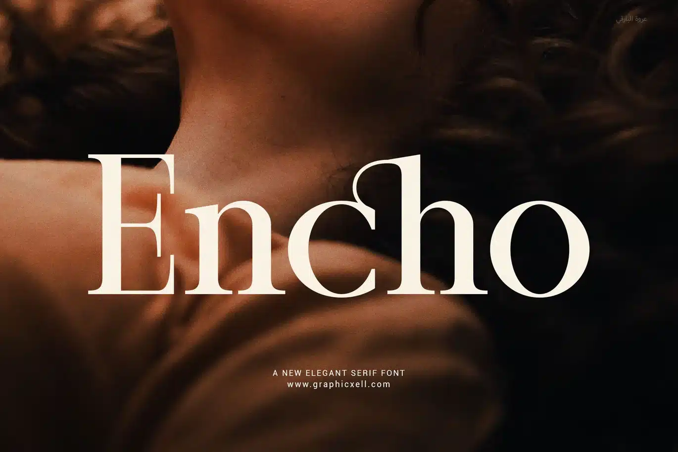 Encho Serif – Modern Elegant Serif Typeface Font font preview