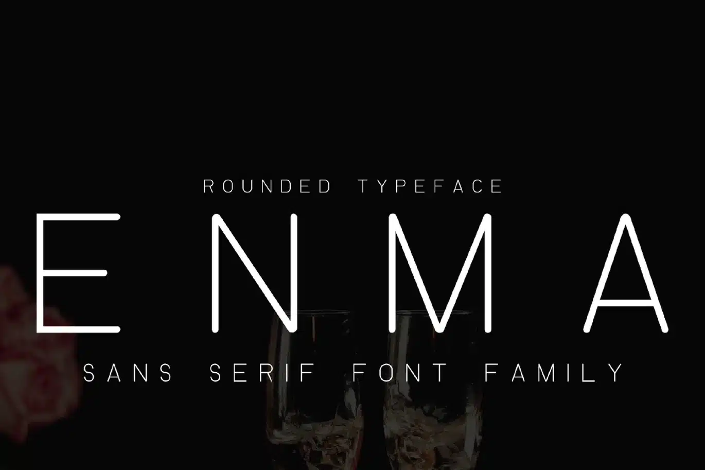 ENMA- Rounded Font font preview