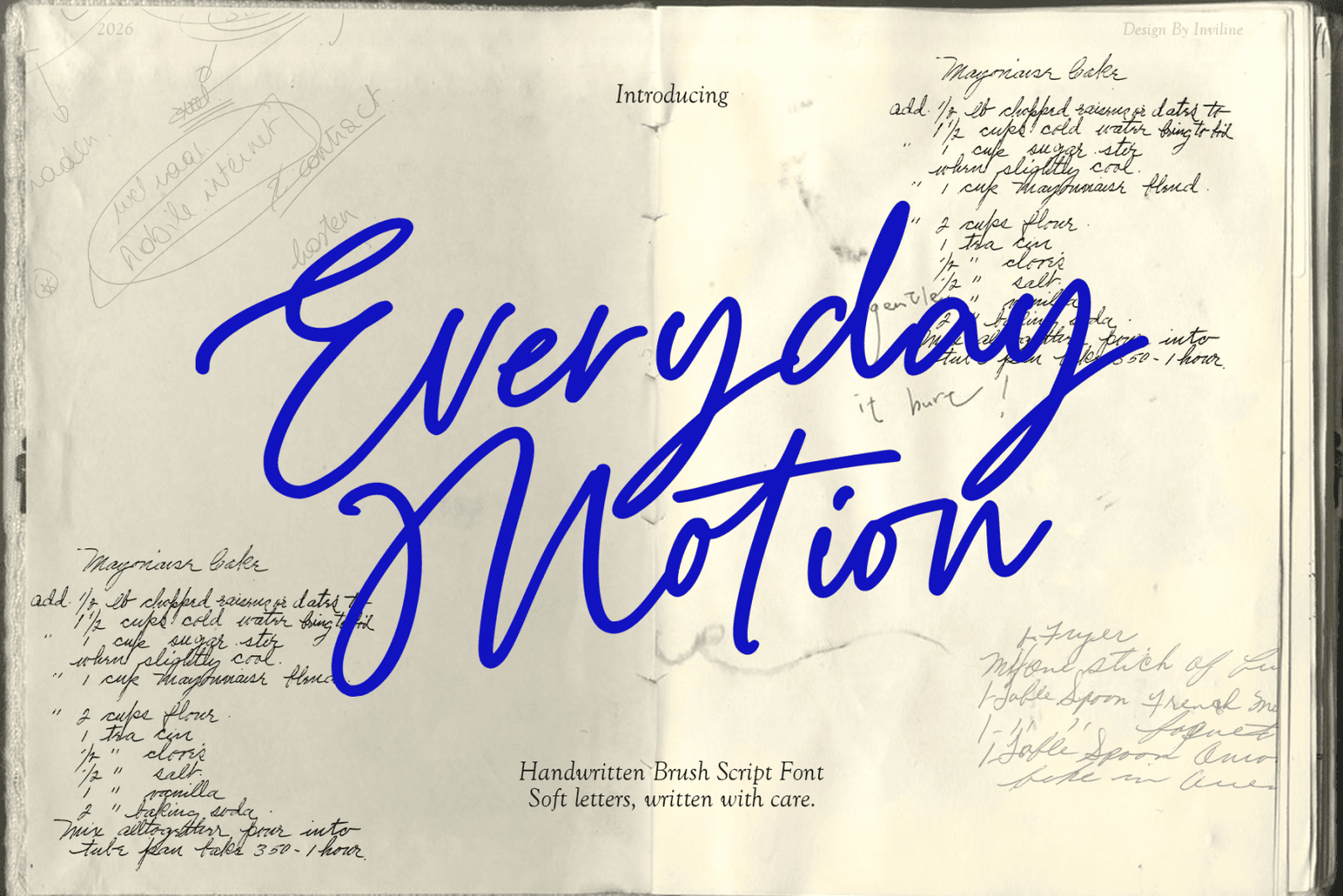 Everyday Motion Demo Font font preview