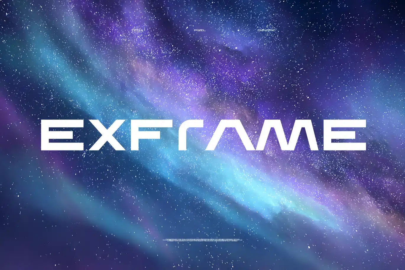 Exframe Font font preview