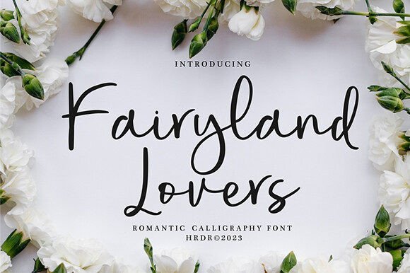 Fairyland Lovers Font font preview