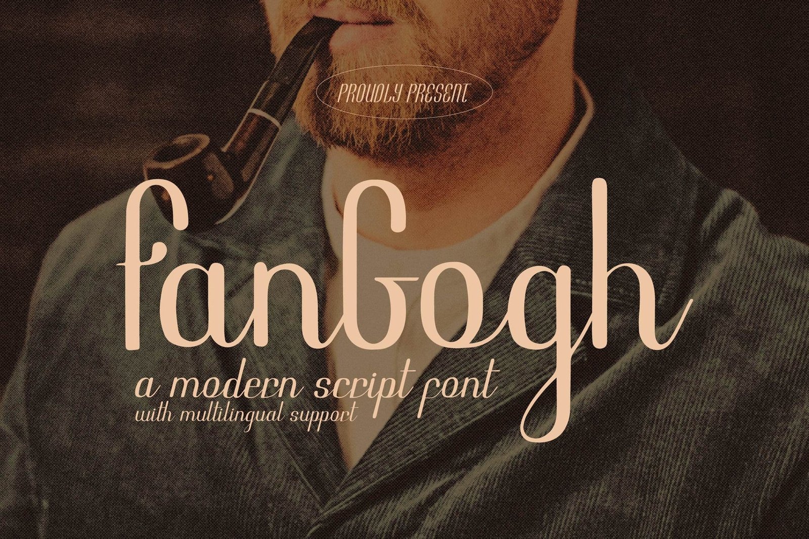 Fangogh | Modern Script Font font preview