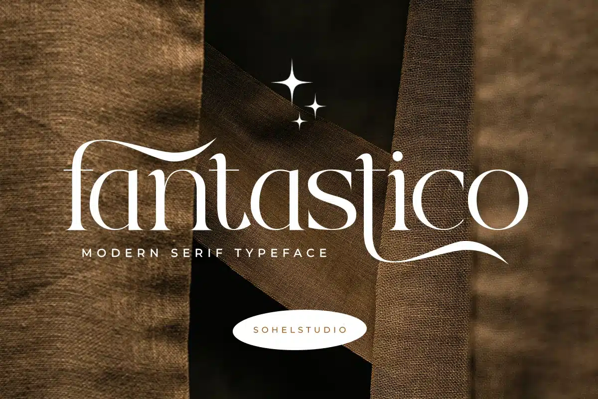 Fantastico – Elegant Luxury Brand Font font preview