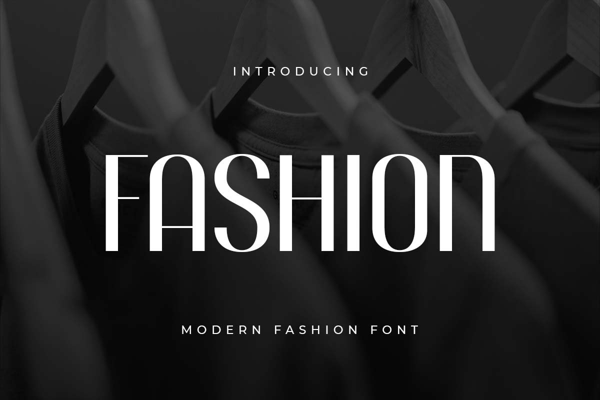 Fashion Font font preview