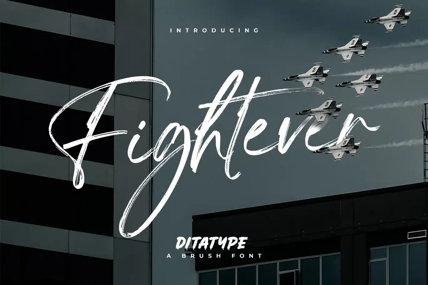 Fightever Font font preview