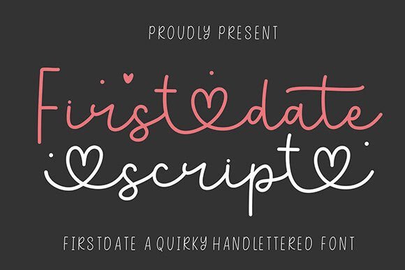 Firstdate Font font preview