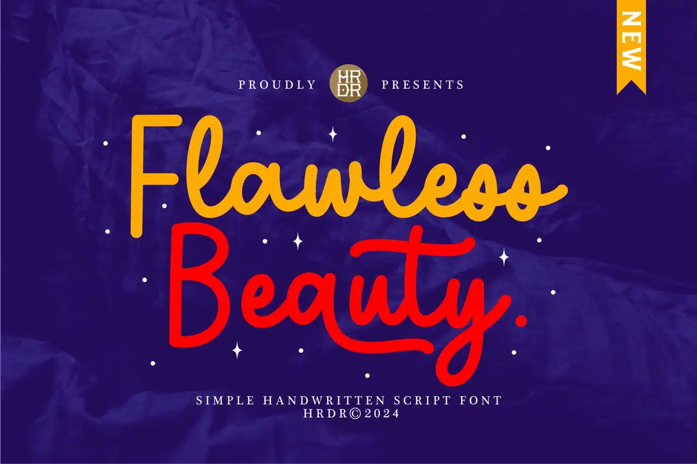 Flawless Beauty – Quirky Handwritten Font font preview