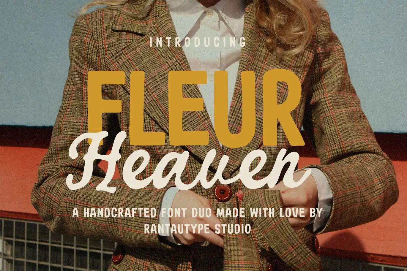 Fleur Heaven a Font Duo font preview