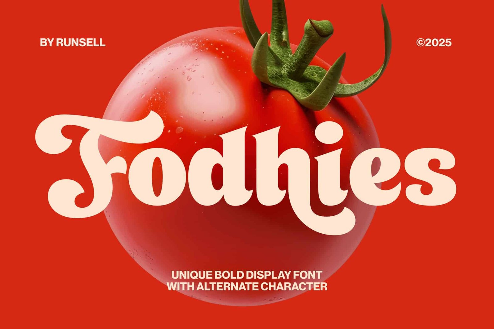 Fodhies – Food Font font preview