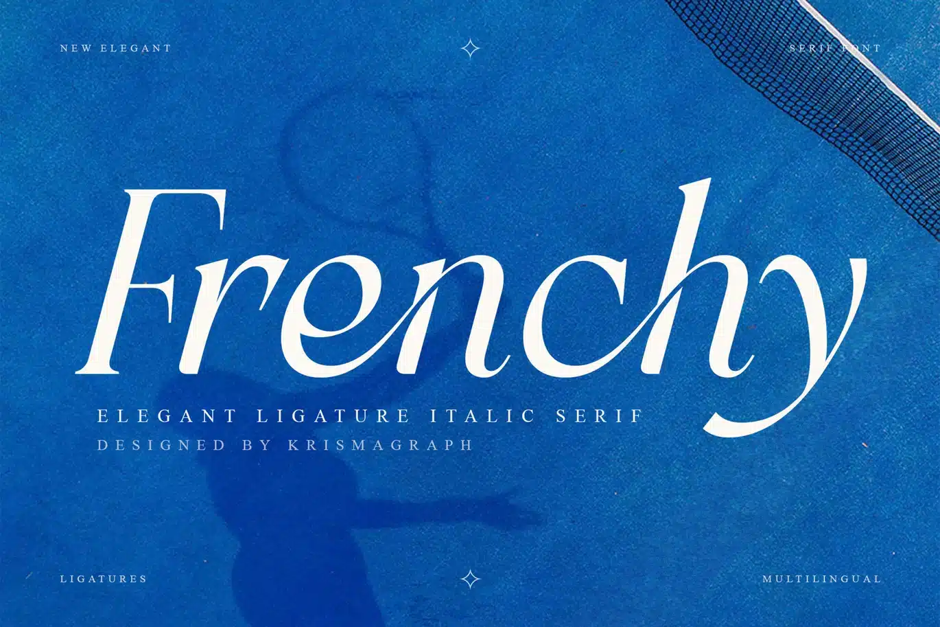 Frenchy Italic – Elegant Ligature Italic Serif Font font preview