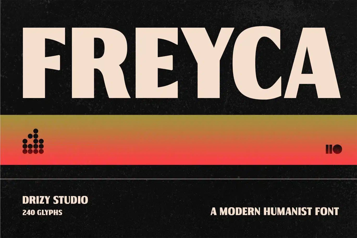 Freyca – Modern Humanist Font font preview