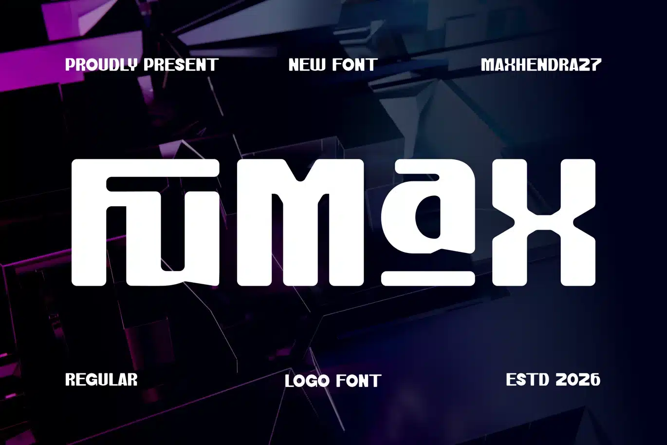Fumax – Sans Display & Logo Font font preview