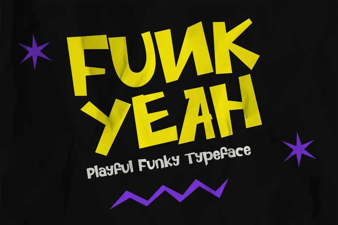 Funk Yeah – Playful Funky Font font preview