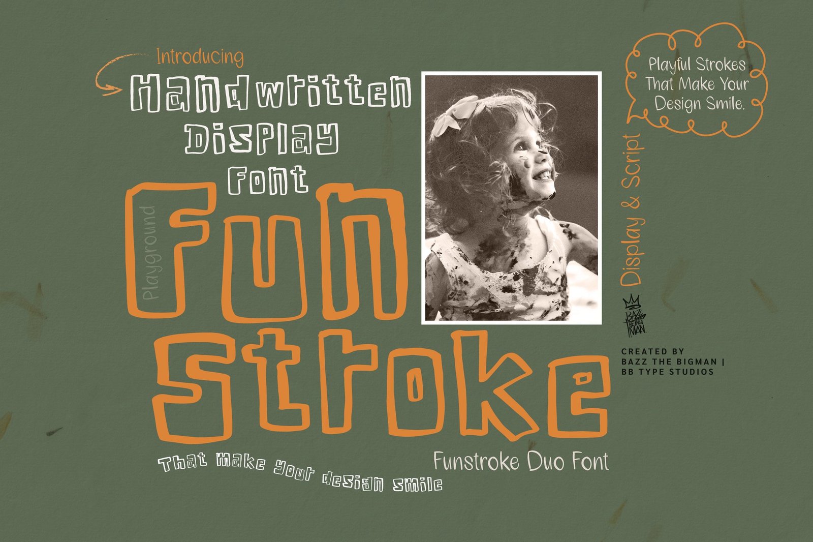 Funstroke Font font preview