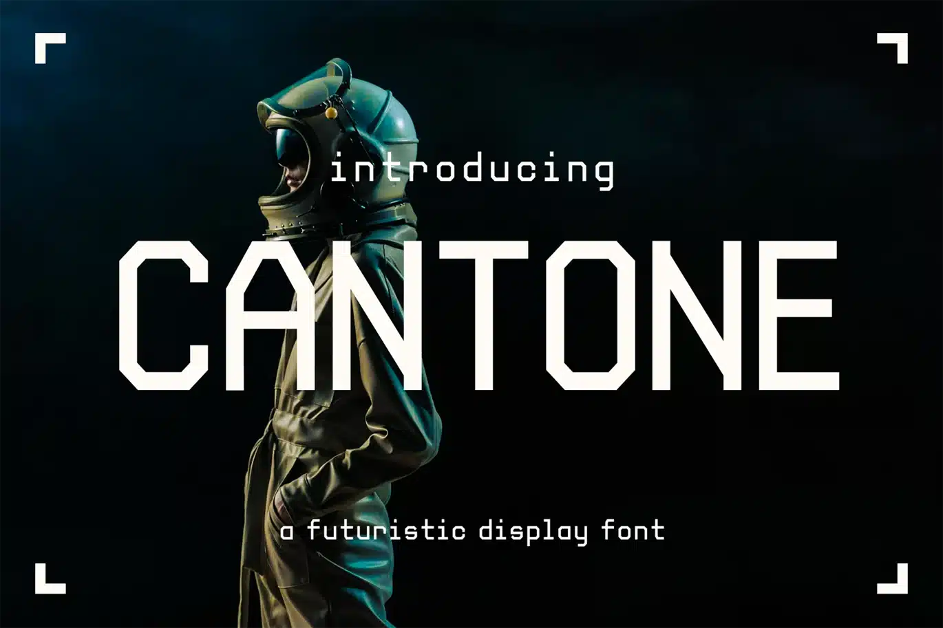 Futuristic Font – Cantone font preview