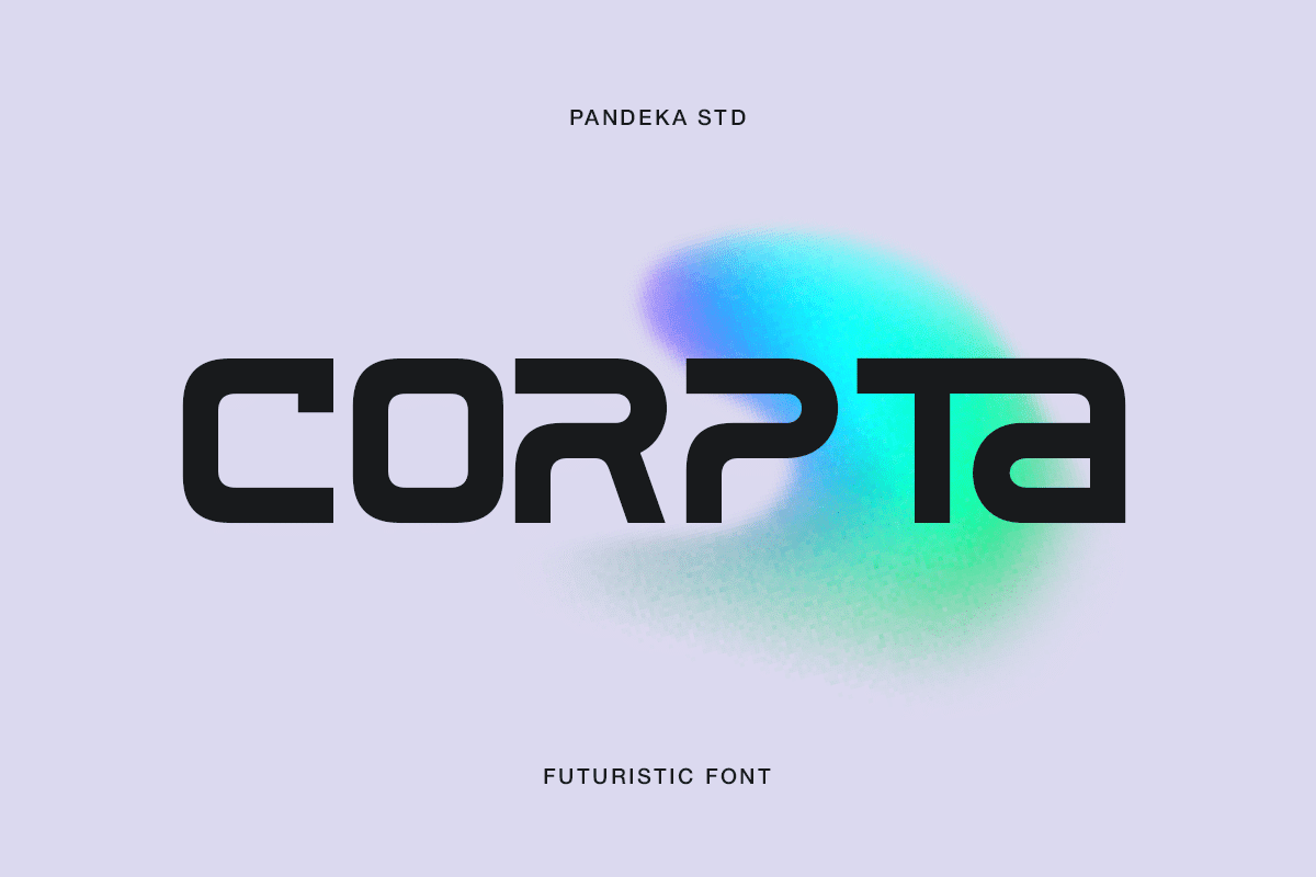 Futuristic Modern Tech – Corpta Font font preview