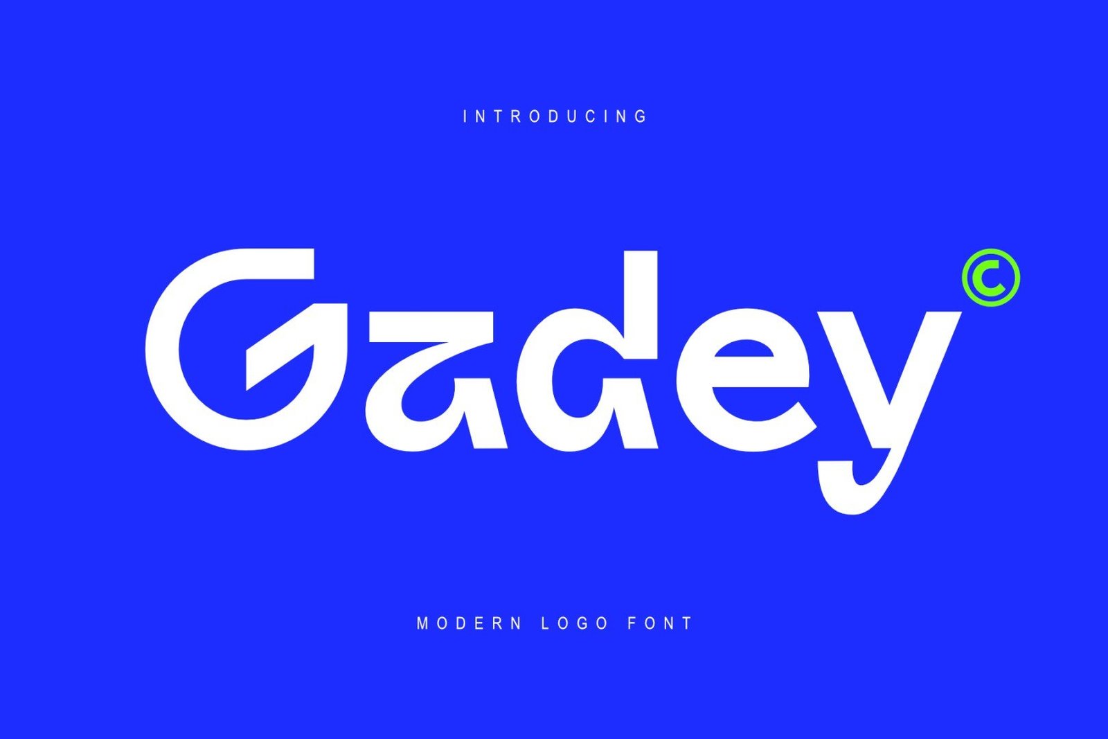 Gadey Font font preview