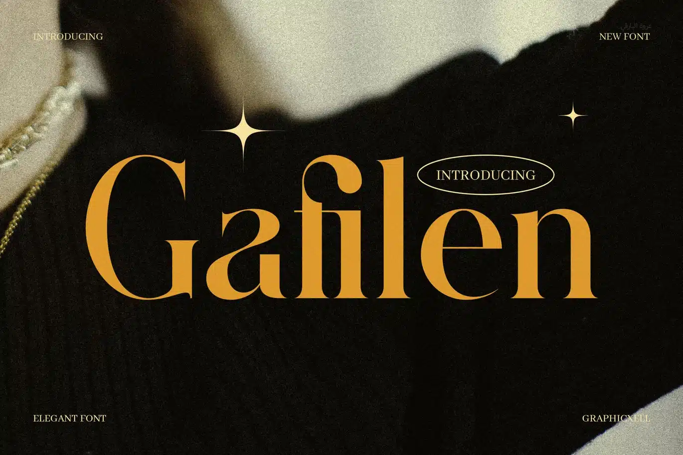 Gafilen Elegant Serif Font font preview