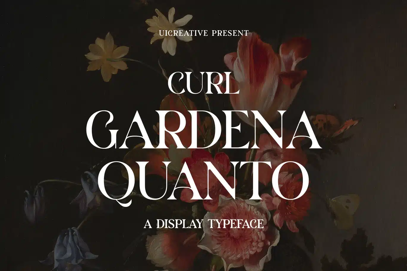 Gardena Quanto Bold Modern Poster Font font preview