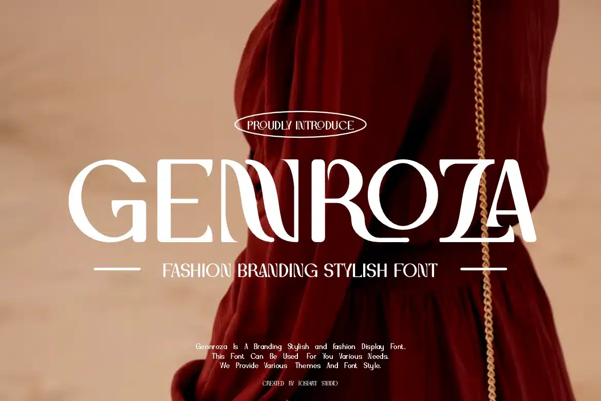 Gennroza – Branding Font font preview