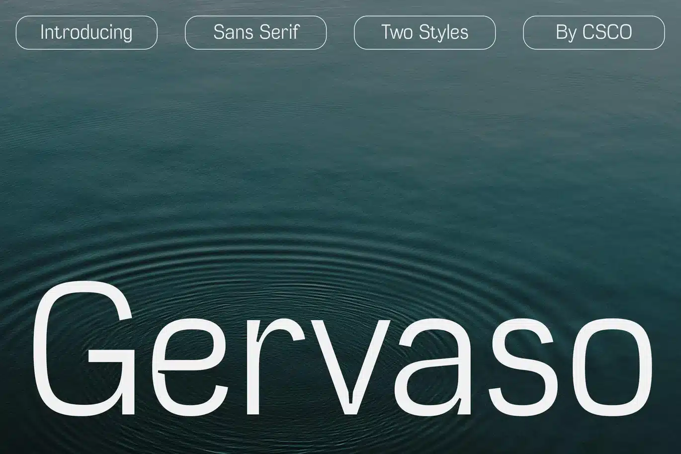 Gervaso – Grotesque Font font preview