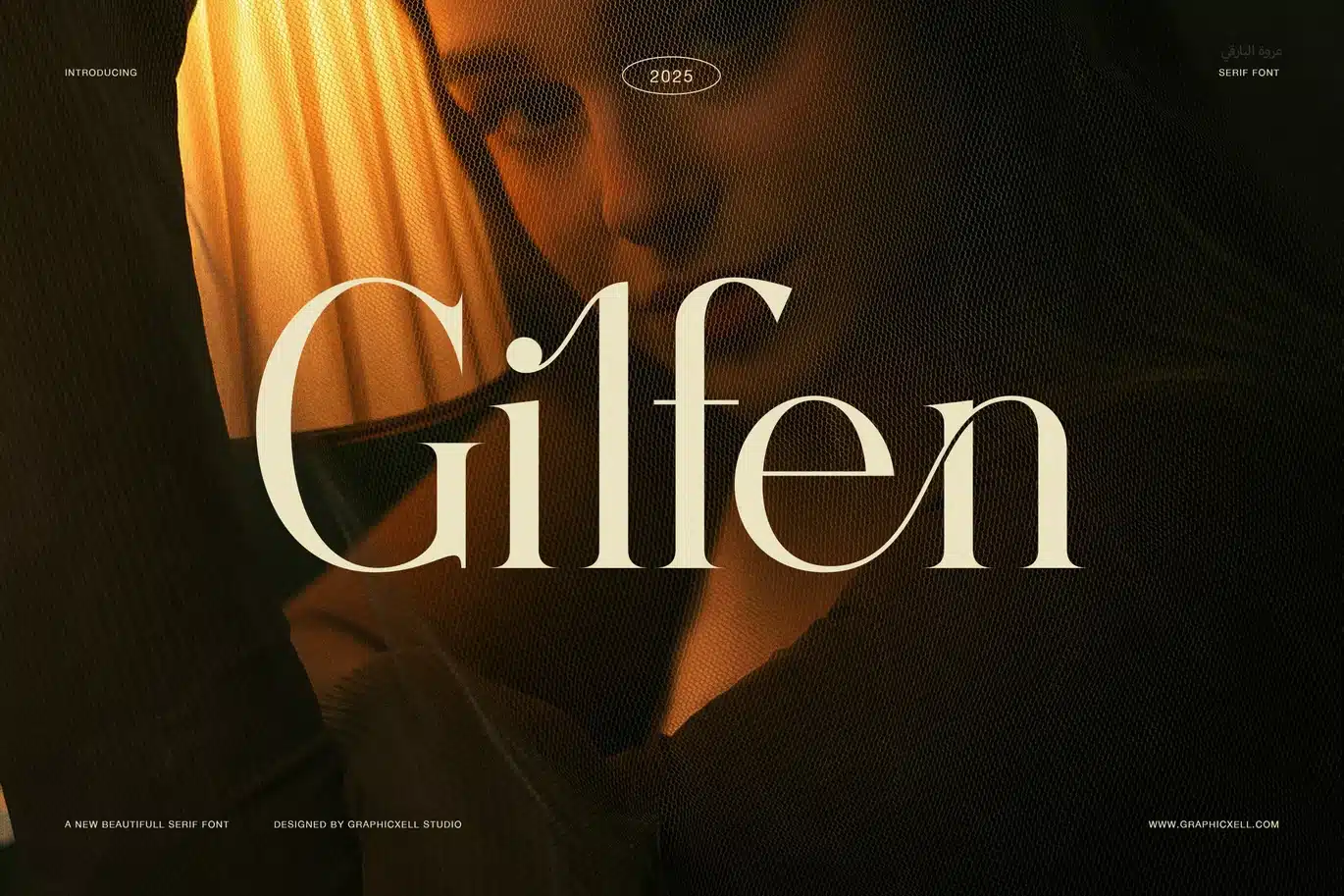 Gilfen Elegant Serif Font font preview
