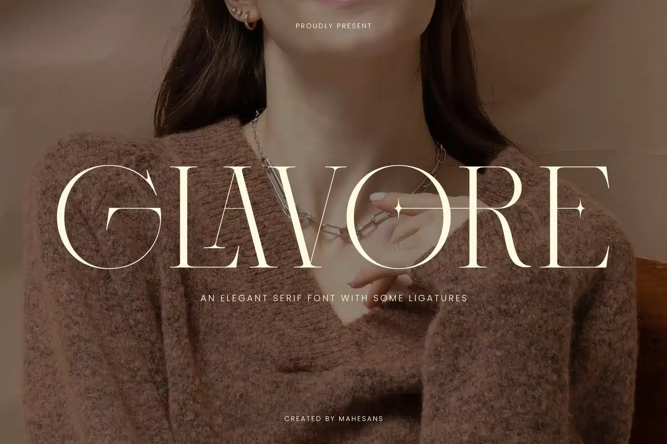 Glavore – Elegant Serif Font font preview